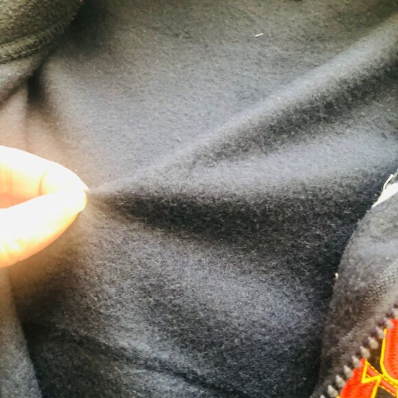 NWOT - DC Classic Blue and Grey Lucky Logger Fleece Zipper Jacket - XL - Picture 10 of 13